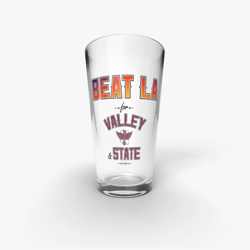 Beat LA Victory Glass