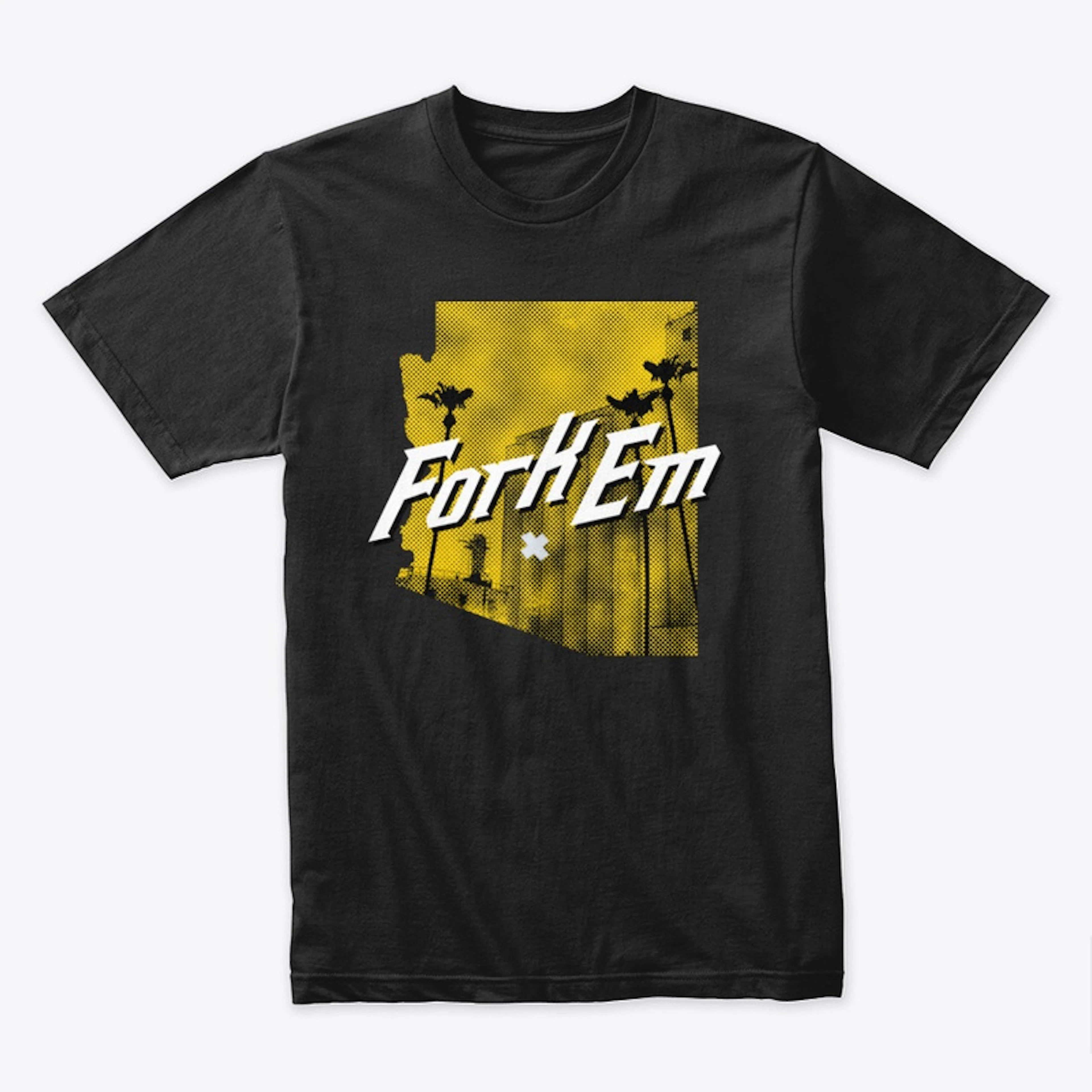 PHX Fans Fork Em Mill Ave T-Shirt