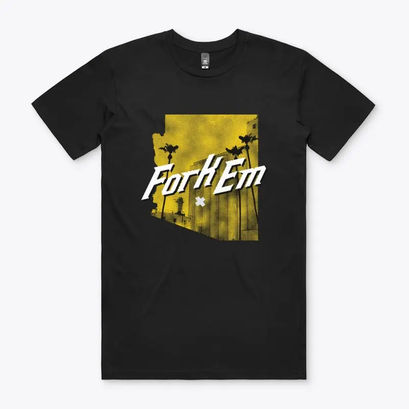 PHX Fans Fork Em Mill Ave T-Shirt